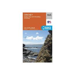 Orkney - Sanday, Eday, North Ronaldsay and Stronsay, editura Ordnance Survey