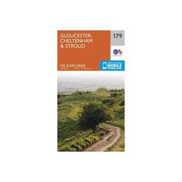 Gloucester, Cheltenham and Stroud, editura Ordnance Survey