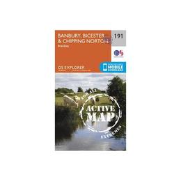 Banbury, Bicester and Chipping Norton, editura Ordnance Survey