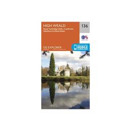 High Weald, Royal Tunbridge Wells, editura Ordnance Survey