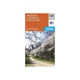 Windsor, Weybridge & Bracknell, editura Ordnance Survey