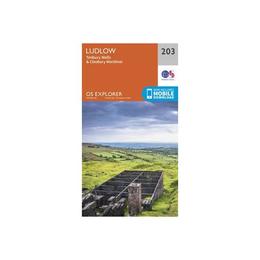 Ludlow and Tenbury Wells, editura Ordnance Survey