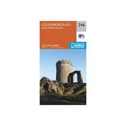 Loughborough, Melton Mowbray and Syston, editura Ordnance Survey