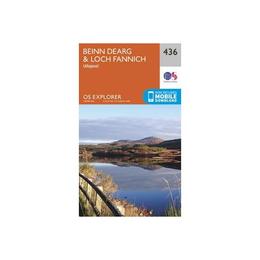 Beinn Dearg and Loch Fannich, editura Ordnance Survey