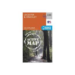 Leicester and Hinckley, editura Ordnance Survey