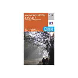 Wolverhampton and Dudley, Stourbridge and Kidderminster, editura Ordnance Survey