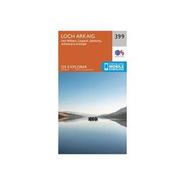 Loch Arkaig - Fort William and Corpach, editura Ordnance Survey