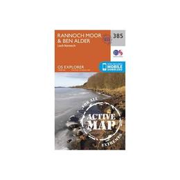 Rannoch Moor and Ben Alder, editura Ordnance Survey