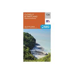 Clovelly and Hartland, editura Ordnance Survey