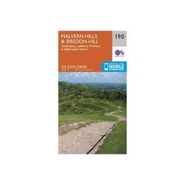 Malvern Hills and Bredon Hill, editura Ordnance Survey