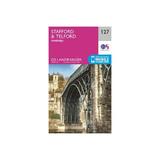 Stafford & Telford, Ironbridge, editura Ordnance Survey