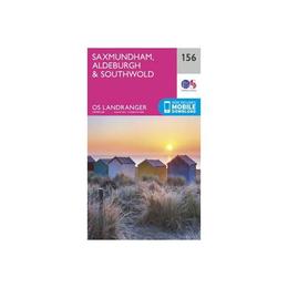 Saxmundham, Aldeburgh &amp; Southwold, editura Ordnance Survey