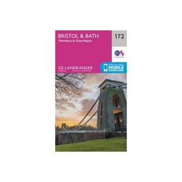 Bristol & Bath, Thornbury & Chew Magna, editura Ordnance Survey