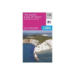 Solent & the Isle of Wight, Southampton & Portsmouth, editura Ordnance Survey