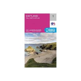 Shetland - Yell, Unst and Fetlar, editura Ordnance Survey