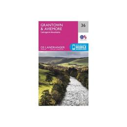 Grantown, Aviemore & Cairngorm Mountains, editura Ordnance Survey
