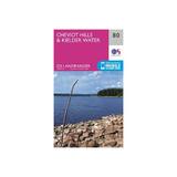 Cheviot Hills & Kielder Water, editura Ordnance Survey