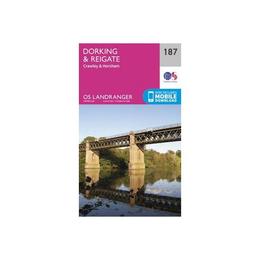 Dorking, Reigate &amp; Crawley, editura Ordnance Survey