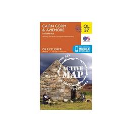 Cairn Gorm & Aviemore, Loch Morlich, editura Ordnance Survey