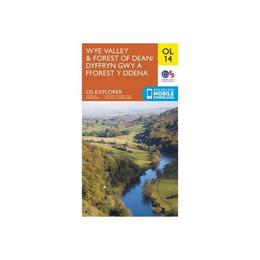 Wye Valley & Forest of Dean / Dyffryn Gwy a Fforest y Ddena, editura Ordnance Survey