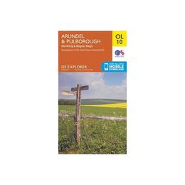 Arundel &amp; Pulborough, Worthing &amp; Bognor Regis, editura Ordnance Survey