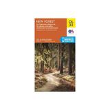 New Forest, Southampton, Ringwood, Ferndown, Lymington, Chri, editura Ordnance Survey