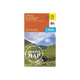 Atholl, Glen Tilt, Beinn Dearg & Carn nan Gabhar, editura Ordnance Survey