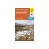 Grantown-on-Spey & Hills of Cromdale, Upper Knockando & Tomn, editura Ordnance Survey