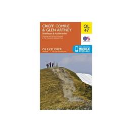 Crieff, Comrie & Glen Artney, Strathearn & Auchterarder, editura Ordnance Survey