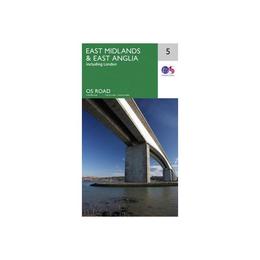 East Midlands & East Anglia, editura Ordnance Survey