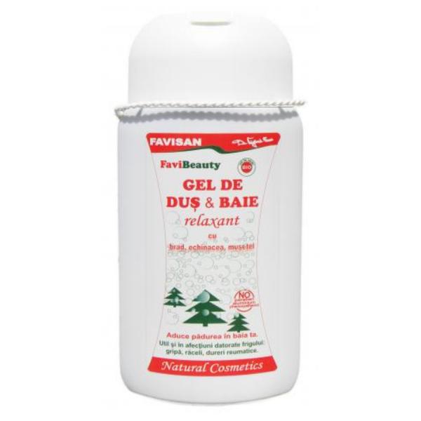 Gel de Dus si Baie Relaxant Favibeauty Favisan, 300ml