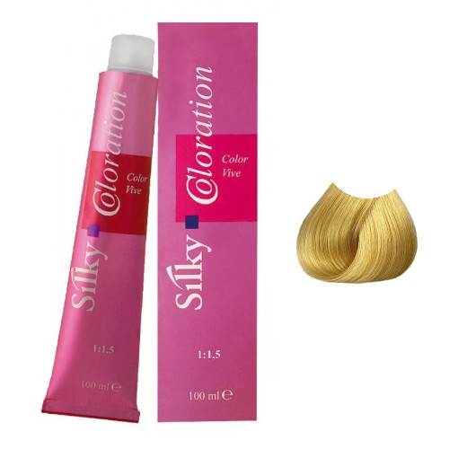 Vopsea Permanenta - Blond Foarte Deschis Intens - Silky Coloration Cream nuanta 9.0 Very Light Intense Blonde