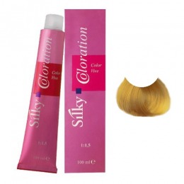 Vopsea Permanenta - Blond Auriu Intens - Silky Coloration Cream nuanta 7.33 Golden Intense Blonde