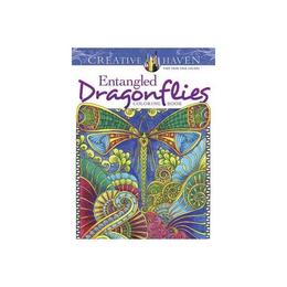Creative Haven Entangled Dragonflies Coloring Book, editura Dover Childrens Books