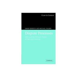 Dispute Processes, editura Cambridge University Press